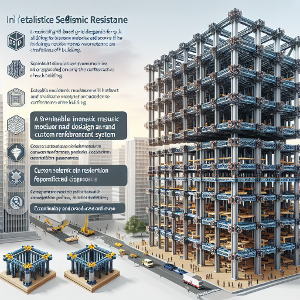 3D 격자 구조를 이용한 모듈형 건축물 내진 설계 및 맞춤형 보강 시스템